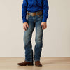Ariat B5 Slim Charger Stackable Straight Leg Jean - Broken horn