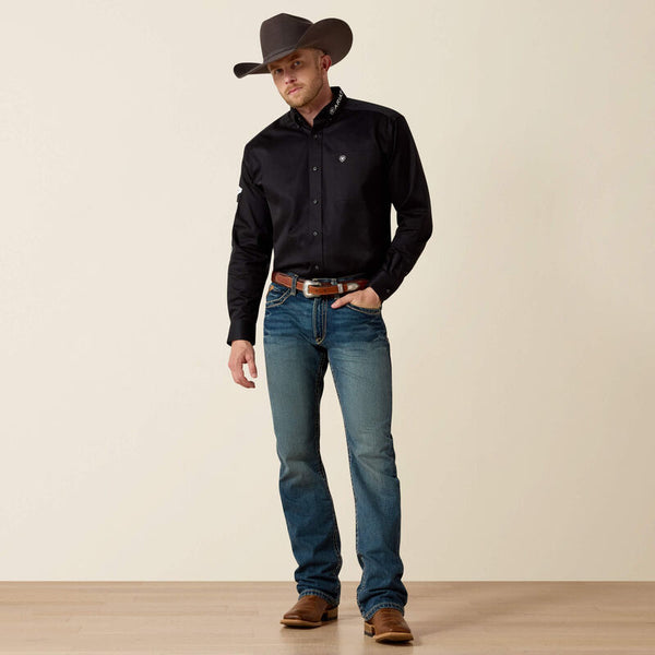 Ariat M5 Slim Boundary Stackable Straight Leg Jean - Broken horn