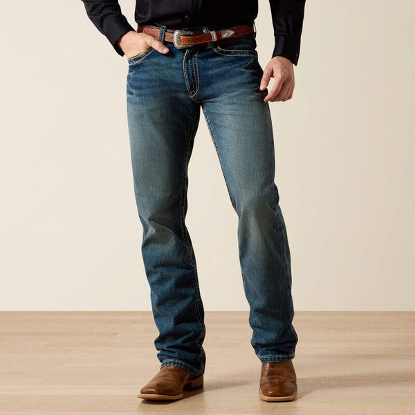 Ariat M5 Slim Boundary Stackable Straight Leg Jean - Broken horn