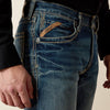 Ariat M5 Slim Boundary Stackable Straight Leg Jean - Broken horn