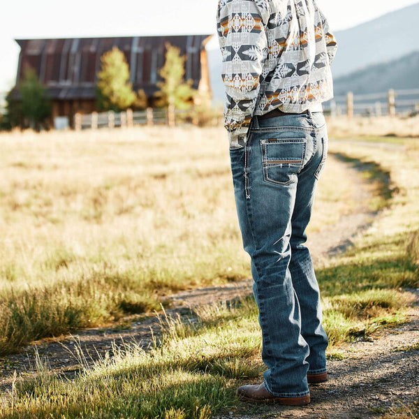 Ariat M4 Coltrane Durango Boot Cut Jean - Broken horn