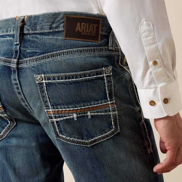 Ariat M4 Coltrane Durango Boot Cut Jean - Broken horn
