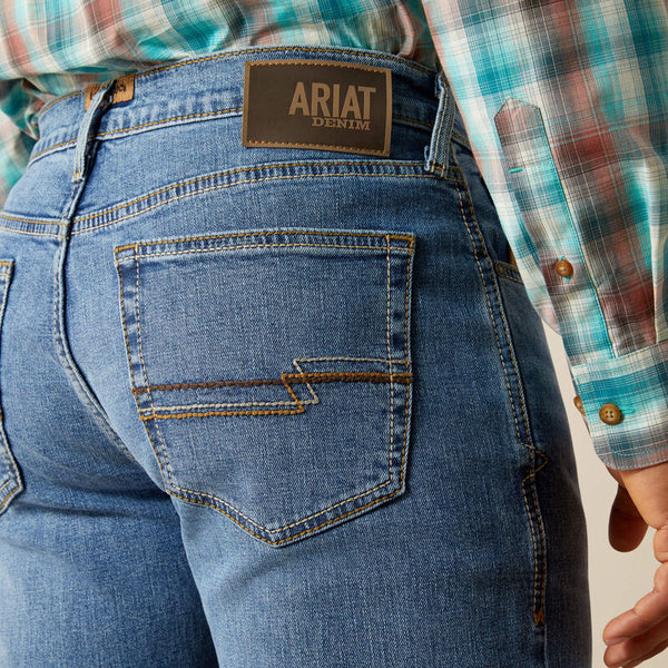 Ariat M4 Relaxed Pickett Boot Cut Jean - Broken horn