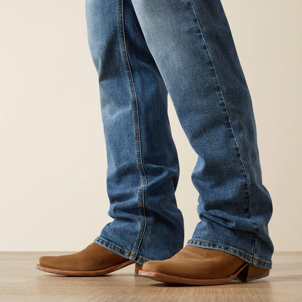 Ariat M4 Relaxed Pickett Boot Cut Jean - Broken horn