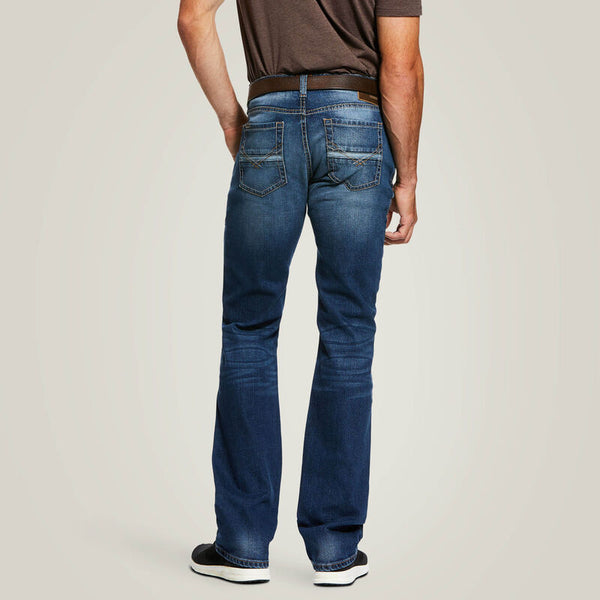 Ariat M7 Rocker Stretch Nassau Stackable Straight Leg Jean - Broken horn