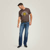 Ariat M7 Rocker Stretch Nassau Stackable Straight Leg Jean - Broken horn