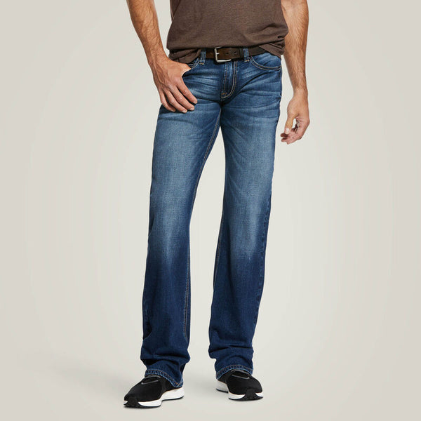 Ariat M7 Rocker Stretch Nassau Stackable Straight Leg Jean - Broken horn
