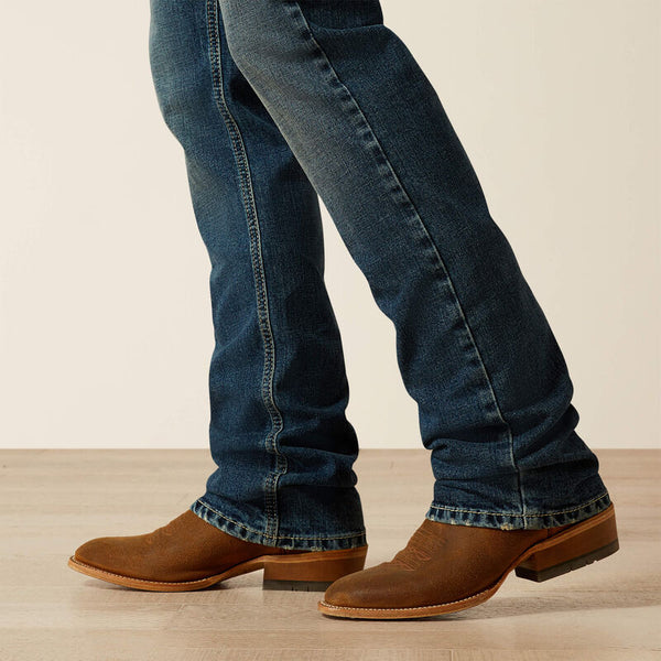 Ariat M7 Slim Sawyer Classic Rise Straight Leg Jeans - Broken horn