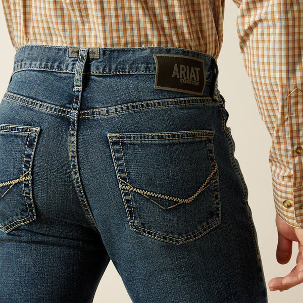 Ariat M7 Slim Sawyer Classic Rise Straight Leg Jeans - Broken horn