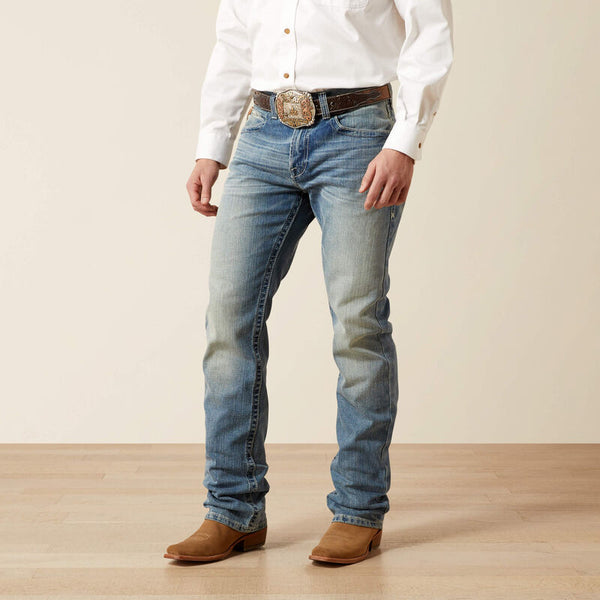 Ariat M2 Relaxed Stirling Stretch Boot Cut Jean - Broken horn