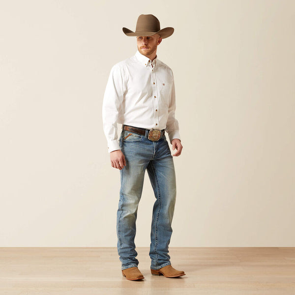 Ariat M2 Relaxed Stirling Stretch Boot Cut Jean - Broken horn