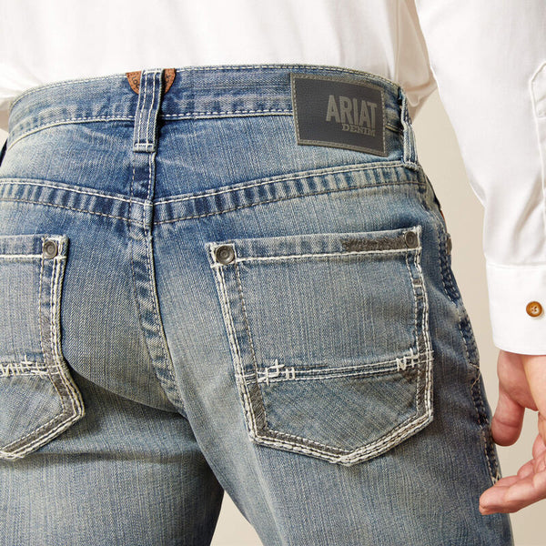 Ariat M2 Relaxed Stirling Stretch Boot Cut Jean - Broken horn