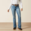 Ariat High Rise Rowyn Boot Cut Jean - Broken horn