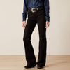 Ariat Women's High Rise Dixie Slim Trouser Jeans - Broken horn
