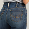 Ariat R.E.A.L High Rise Fernanda Boot Cut Jean - Broken horn