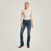 Ariat R.E.A.L High Rise Fernanda Boot Cut Jean - Broken horn