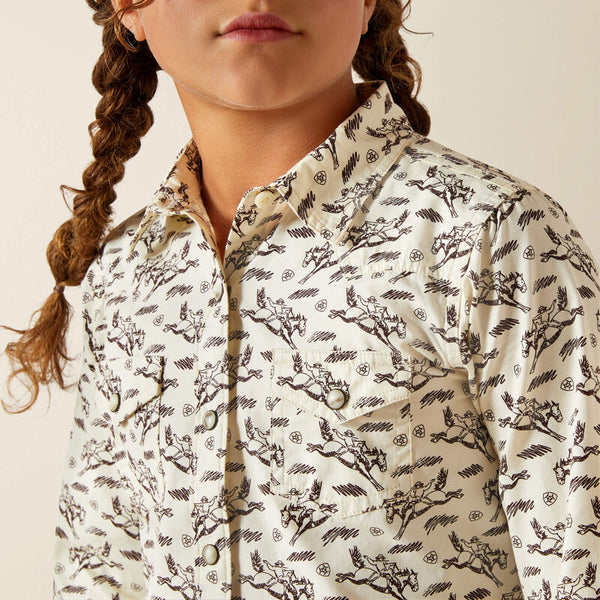 Ariat Rodeo Time Shirt - Broken horn