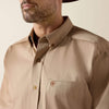 Ariat Solid Twill Classic Fit Shirt - Broken horn