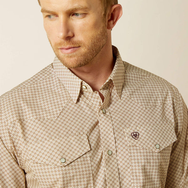 Ariat Wrinkle Free Fitted Shirt - Broken horn