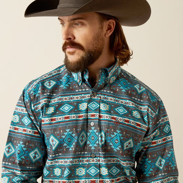 Ariat Men's Prestcot Classic Fit Shirt - Broken horn