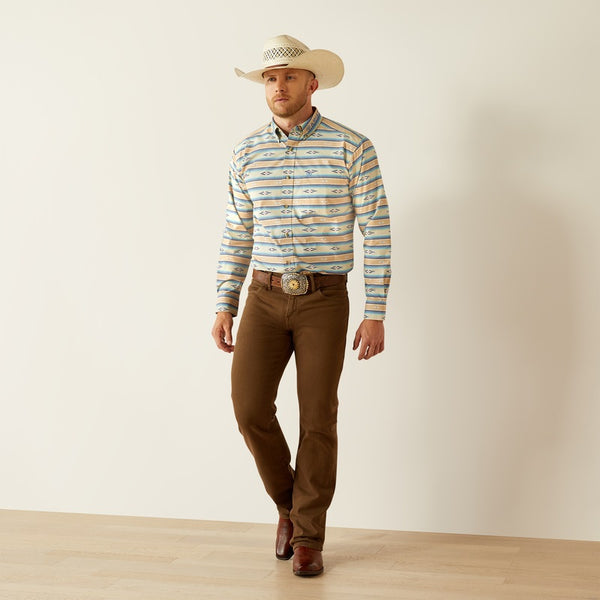 Ariat Men's Team Peer Classic Fit Shirt - Broken horn