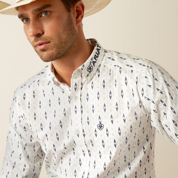 Ariat Men's Team Perkins Fitted Shirt - Broken horn