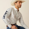 Ariat Men's Team Perkins Fitted Shirt - Broken horn