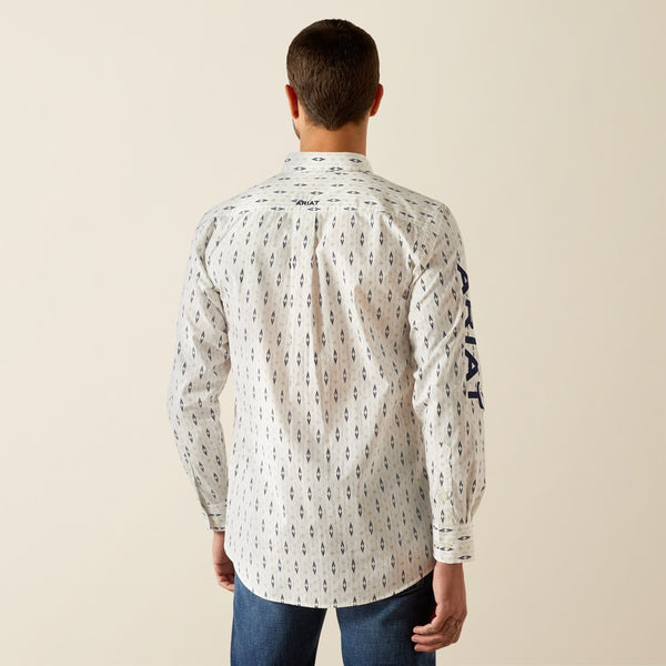 Ariat Men's Team Perkins Fitted Shirt - Broken horn