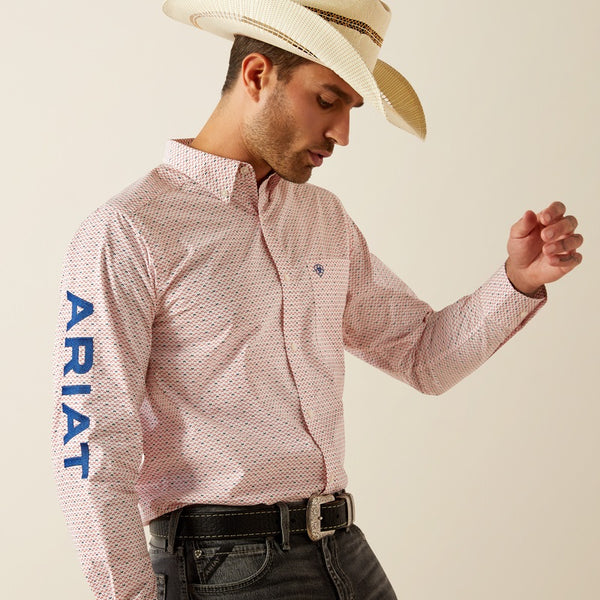 Ariat Men's Team Primo Fitted Shirt - Broken horn