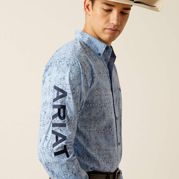 Ariat Men's Team Vaughn Fitted Shirt - Broken horn