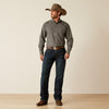 Ariat Men's Wrinkle Free Ferris Classic Fit Shirt - Broken horn