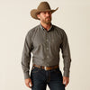 Ariat Men's Wrinkle Free Ferris Classic Fit Shirt - Broken horn