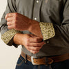 Ariat Men's Wrinkle Free Ferris Classic Fit Shirt - Broken horn