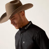 Ariat Men Team Logo Twill Classic Fit - Black Mexico - Broken horn