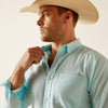Ariat Men Wrinkle Free Shepard Fitted Shirt - Broken horn