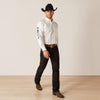 Ariat Team Logo Twill Classic FIt Shirt - Broken horn