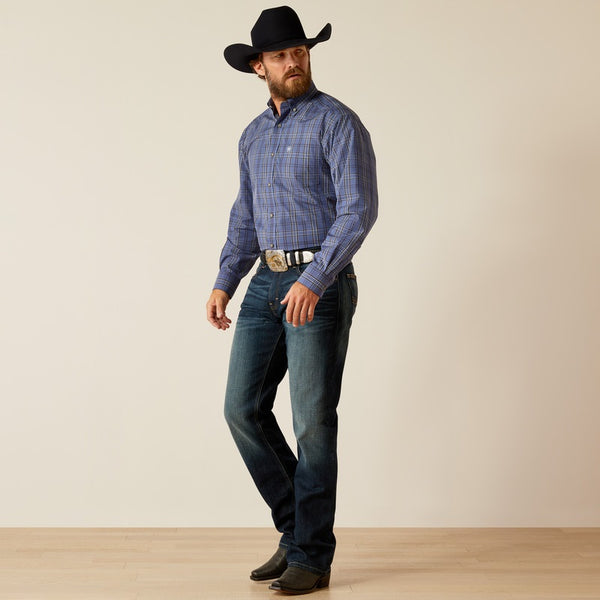 Ariat Mens Pro Creed Long Sleeve Shirt - Broken horn