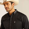 Ariat Mens Team Logo Twill Fitted - Broken horn
