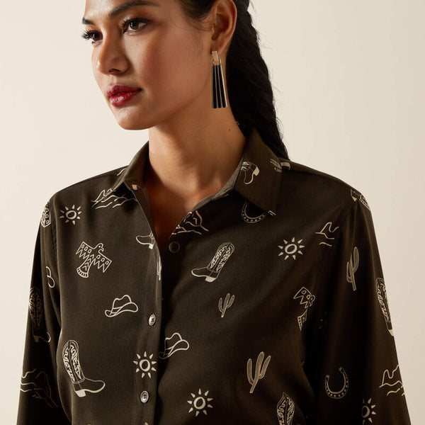 Ariat Homestyle Shirt - Broken horn