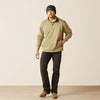 Ariat Caldwell 1/4 Button Sweater - Broken horn