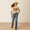 Ariat Lets Ride T-Shirt - Broken horn