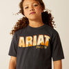 Ariat Postcard Girl's  Tee - Broken horn