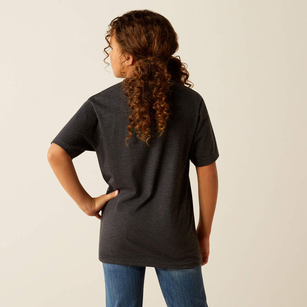 Ariat Postcard Girl's  Tee - Broken horn