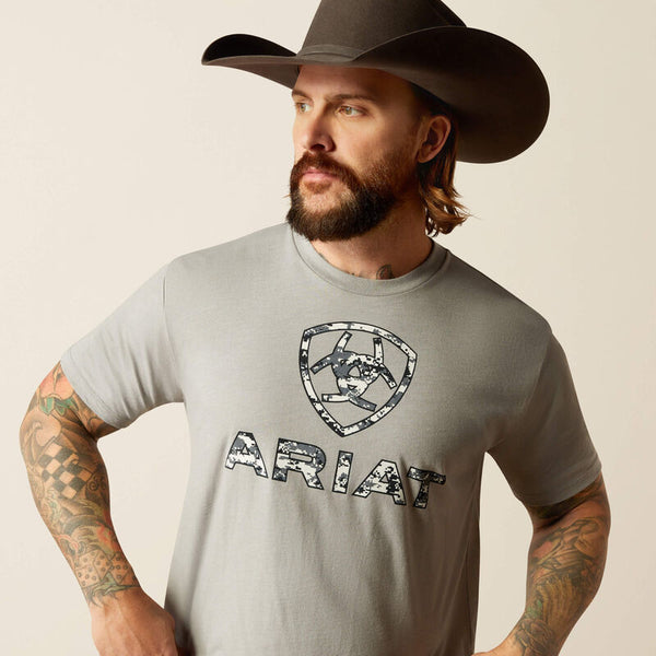 Ariat Men Liberty USA Digi Camo Tee - Broken horn
