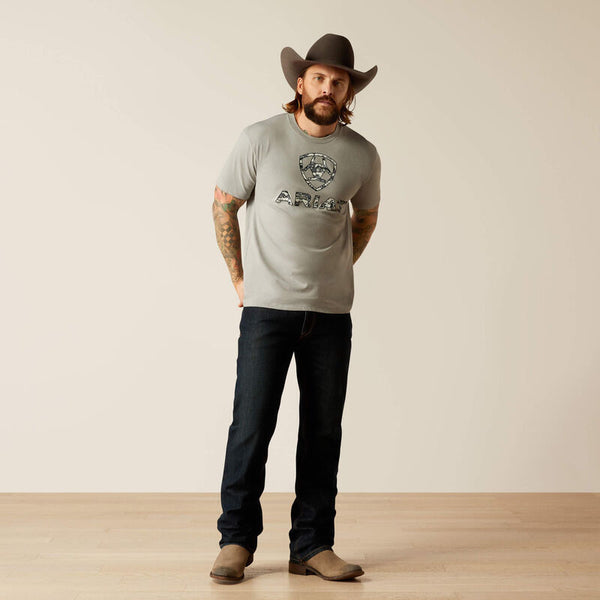 Ariat Men Liberty USA Digi Camo Tee - Broken horn