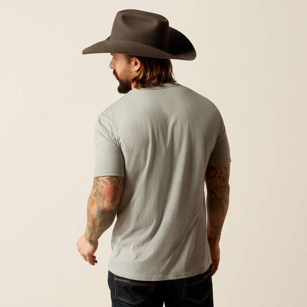 Ariat Men Liberty USA Digi Camo Tee - Broken horn
