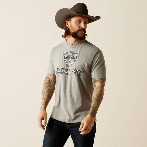 Ariat Men Liberty USA Digi Camo Tee - Broken horn