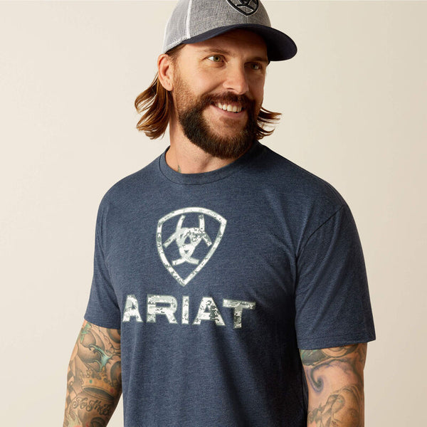 Ariat Men Liberty USA Digi Camo Tee - Broken horn