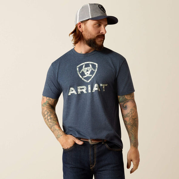 Ariat Men Liberty USA Digi Camo Tee - Broken horn