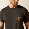 Ariat Eagle Large T-Shirt - Broken horn